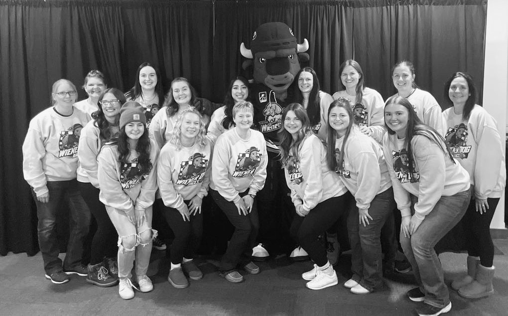 The full Sioux Nation Pet Clinic staff posing together as a group